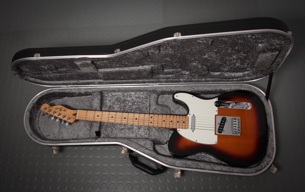 fender tele hard case